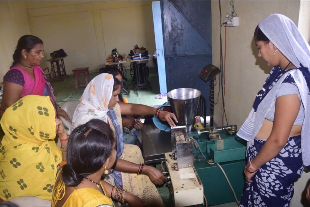 रूरल इंडस्ट्रियल पार्क में तब्दील हुआ वृंदावन गौठान सुराजी गांव योजना से महिलाओं के सपनों को मिले पंख