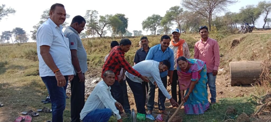 जिला पंचायत सदस्य कुसुमलता तोषण साहू ने किया 7 लाख रुपए के विकास कार्यों का भूमिपूजन